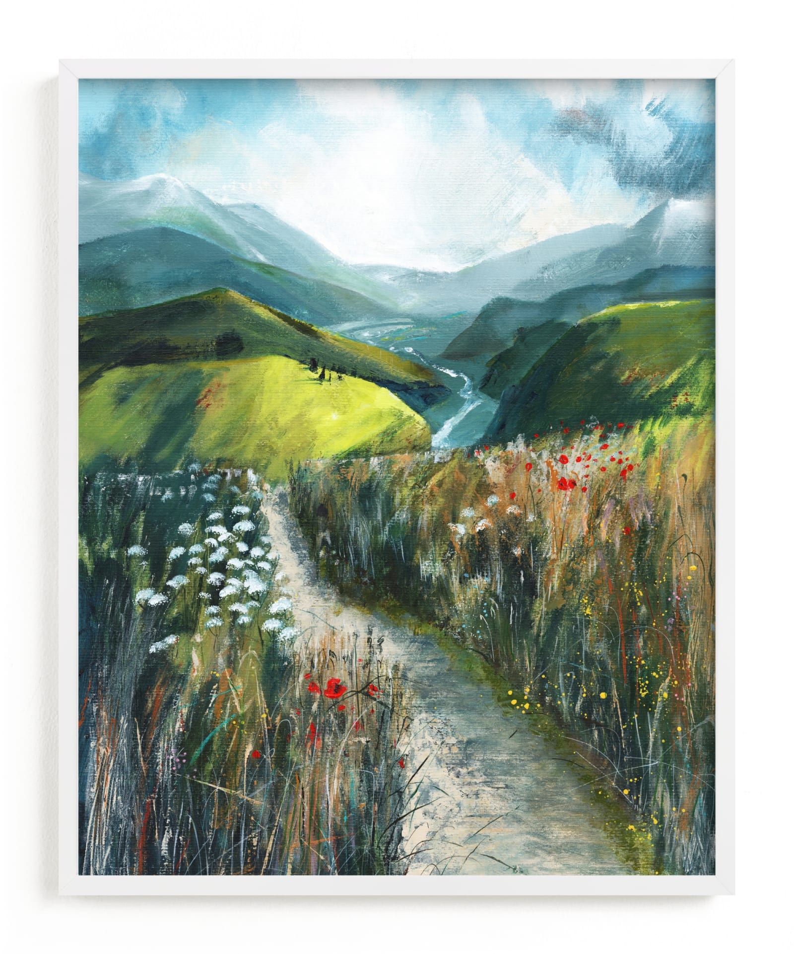 Two Valleys II Limited Edition Fine Art Print 2 - Image 0