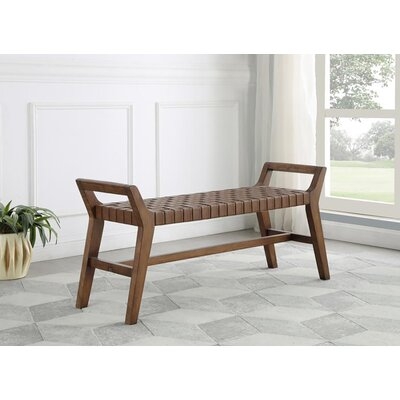 Galles Solid Wood Bench - Image 0