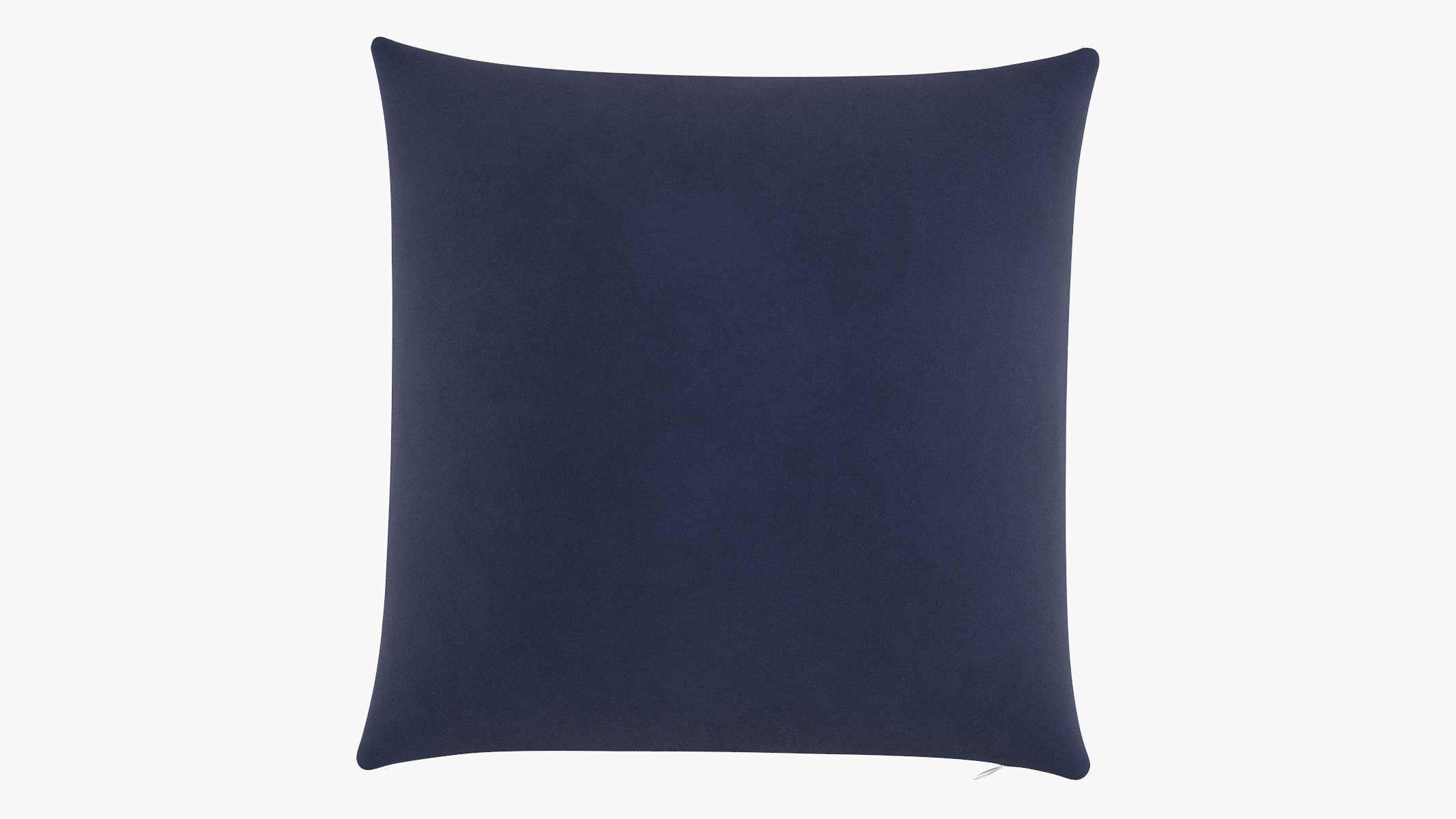 Throw Pillow 22", Navy Classic Velvet, 22" x 22" - Image 0