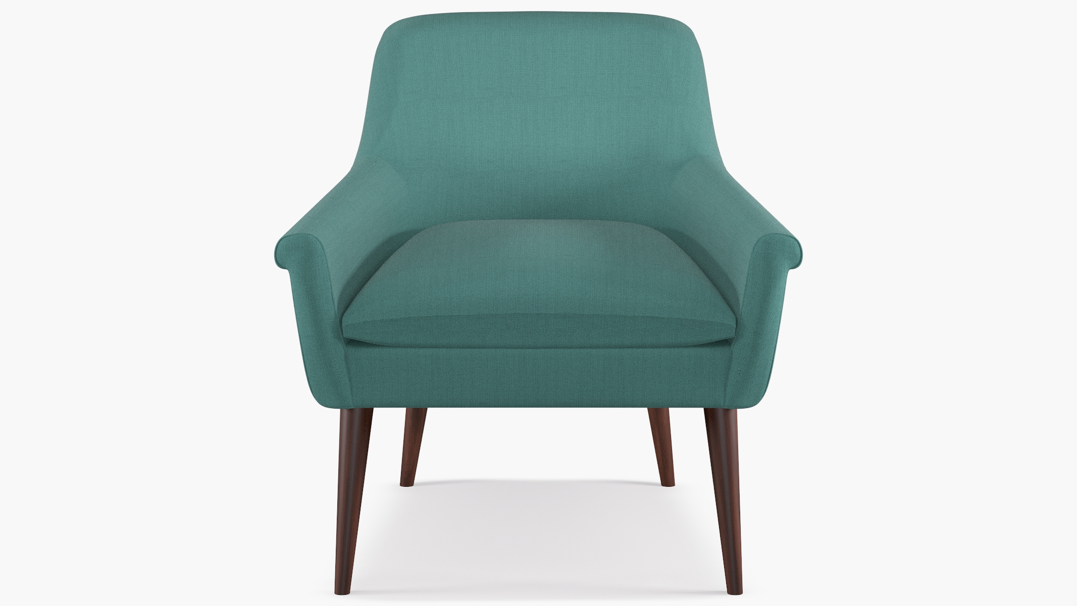 Cocktail Chair | Teal Linen - Image 0