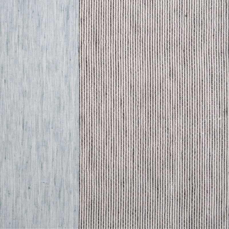 Deseray Light Blue Mesh Curtain Panel 48"x108" - Image 3