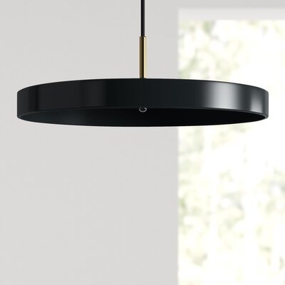 Ivan 1-Light LED Single Drum Pendant - Image 0