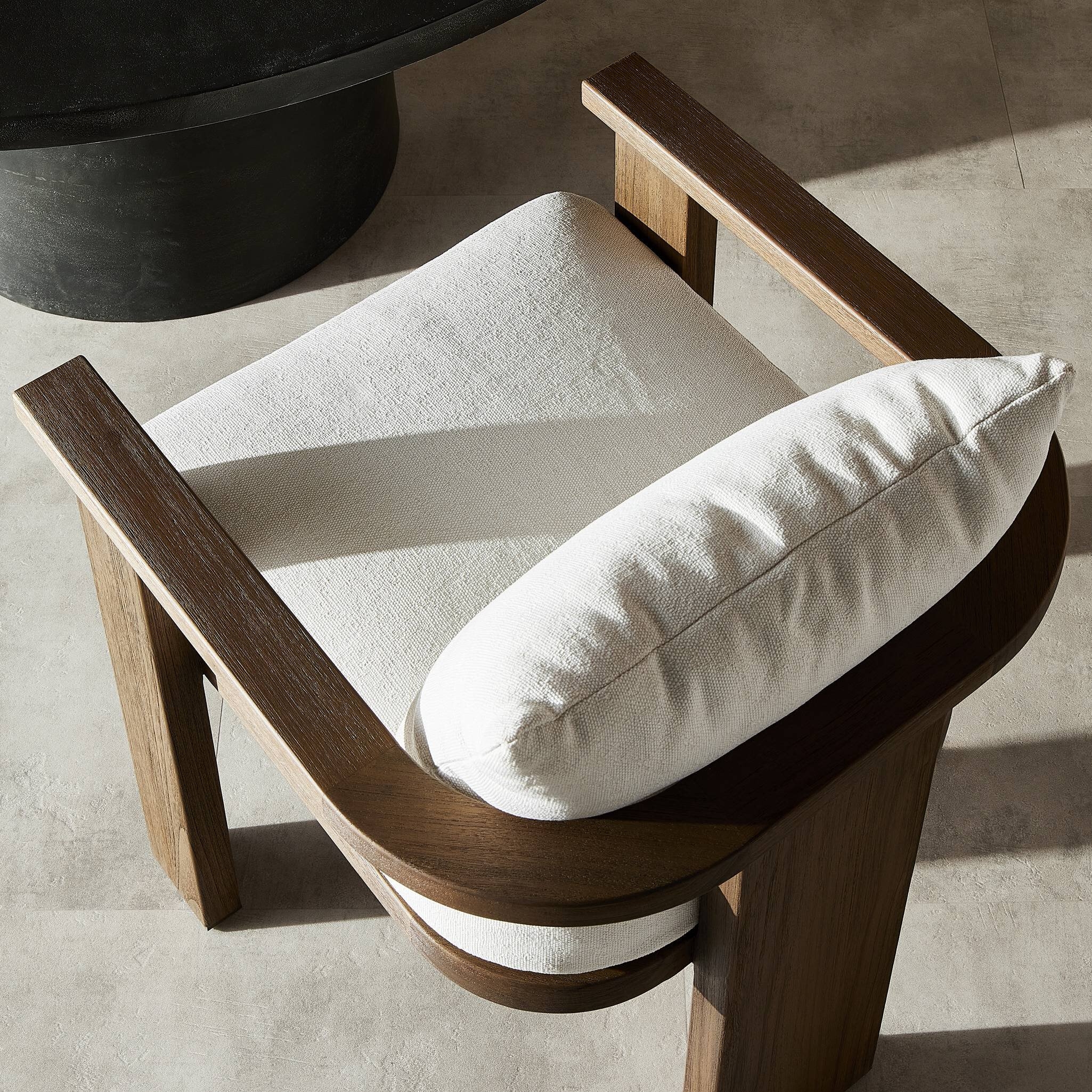 Tahana Outdoor Dining Armchair - Alessi Linen - Image 15