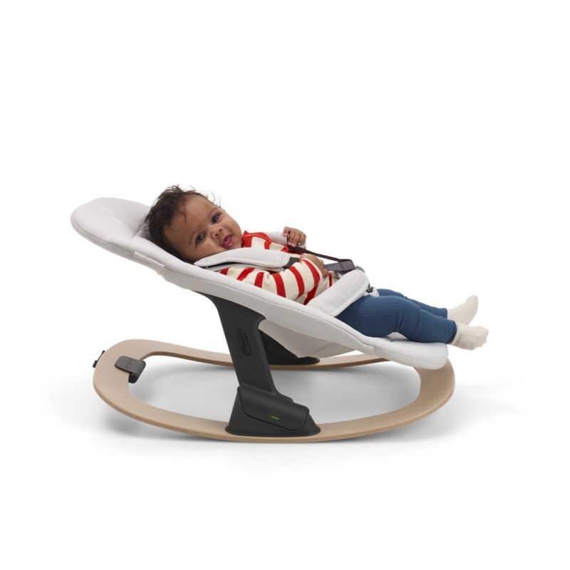 Bugaboo Giraffe Neutral Wood Baby High Chair Rocker Frame - Image 2