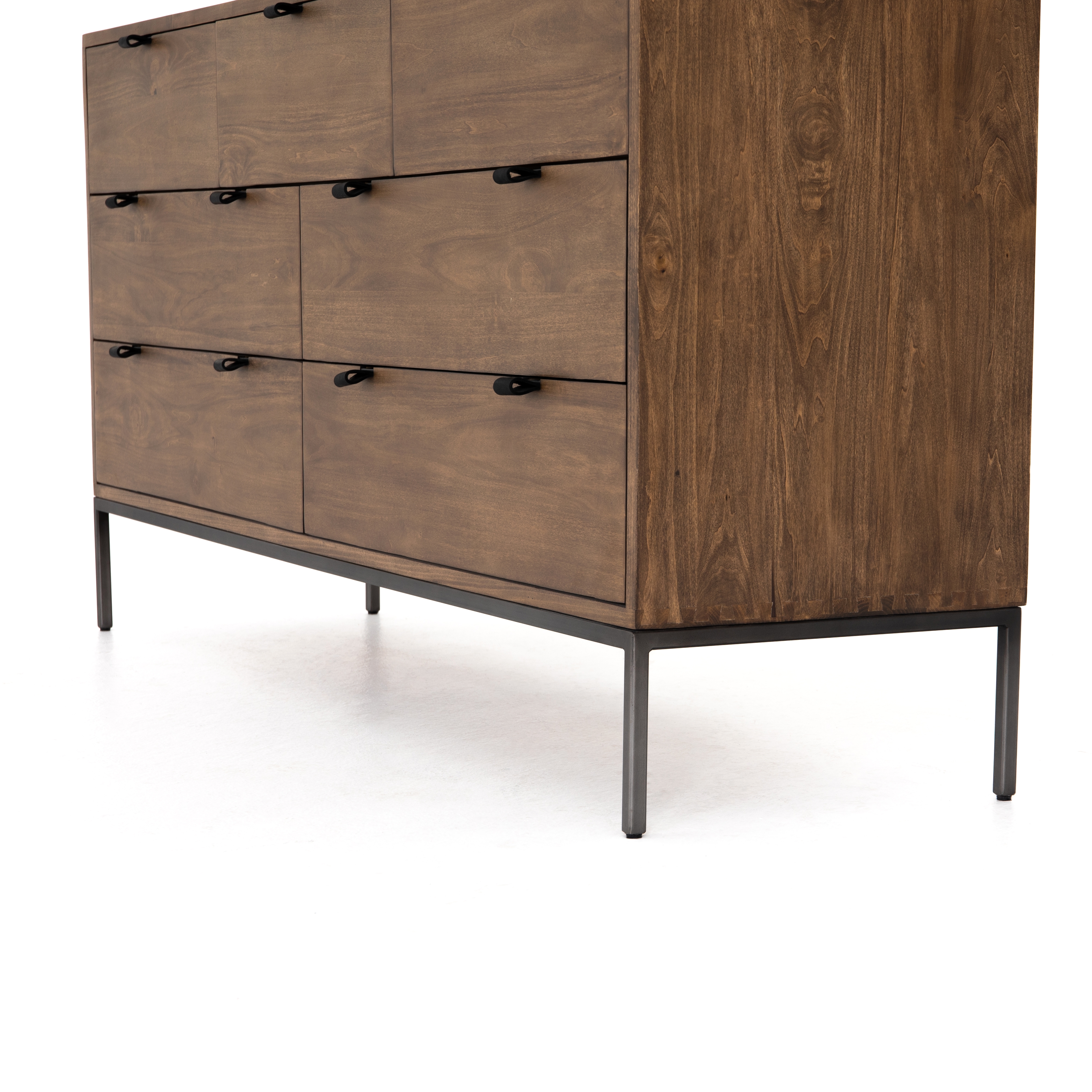 Trey 7 Drawer Dresser - Auburn Poplar - Image 2