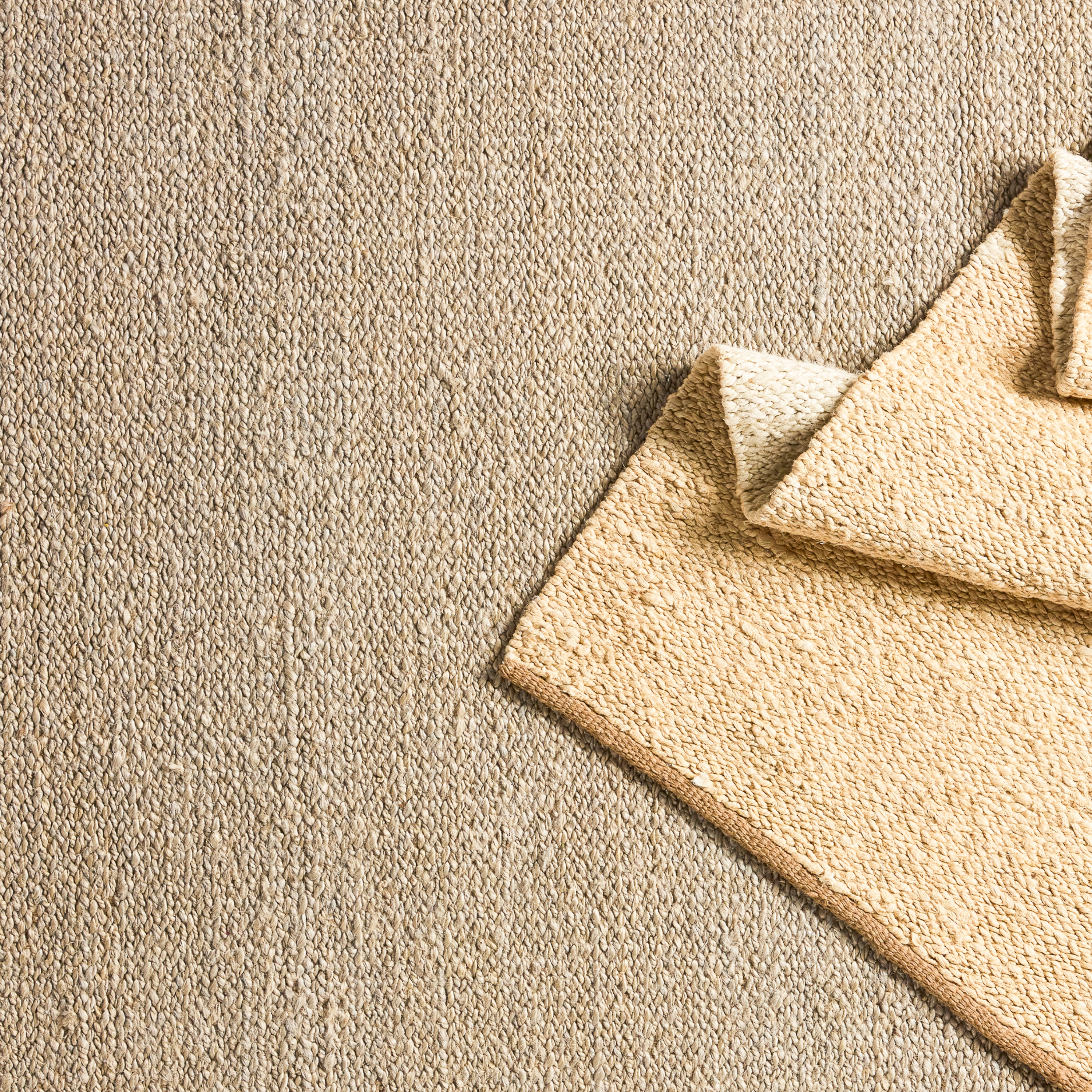 Murrel Handmade Solid Brown Area Rug (5'X8') - Image 5