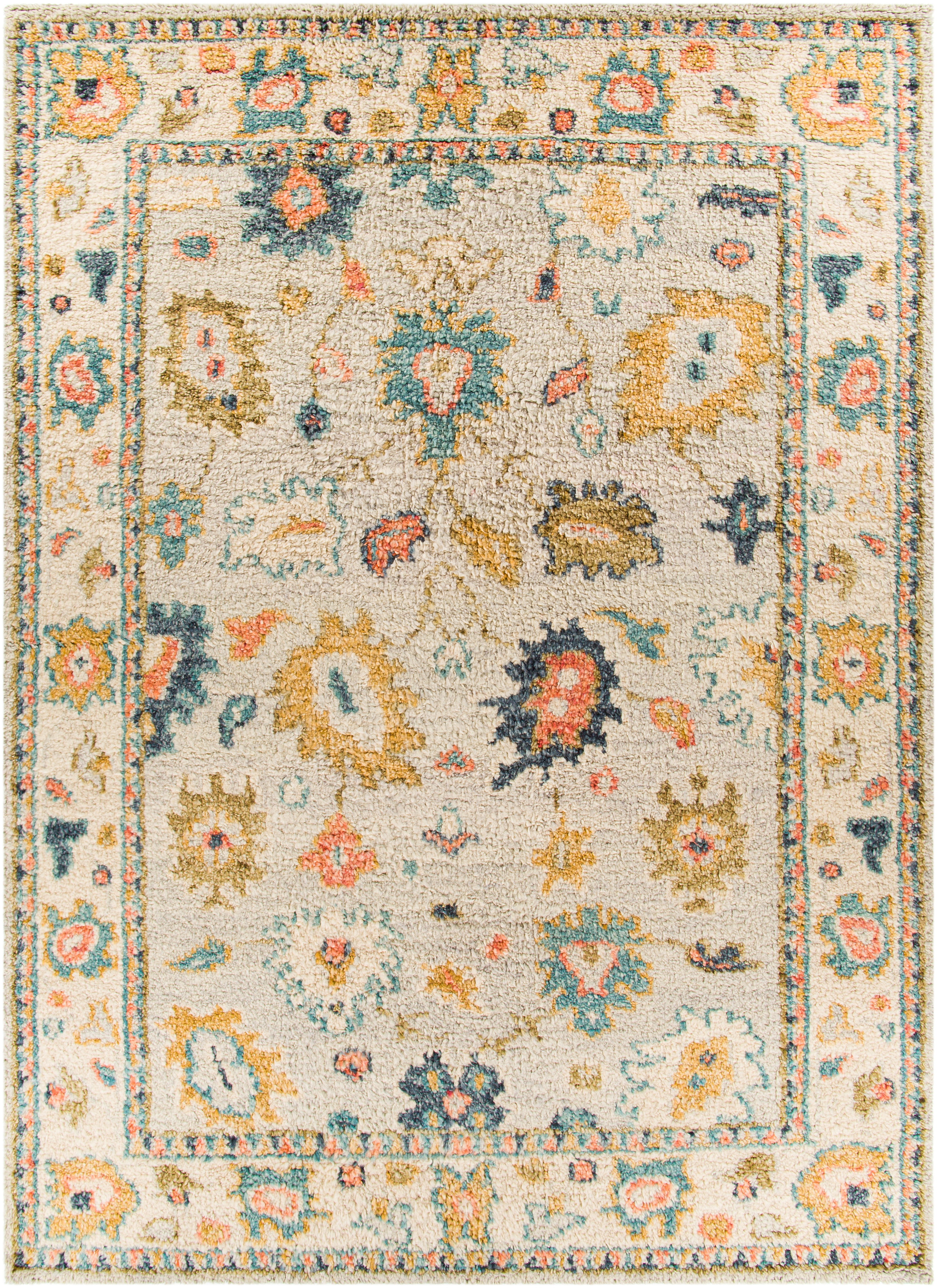 Marrakech Beige Indoor 6' x 9' Handmade Rug - Image 0
