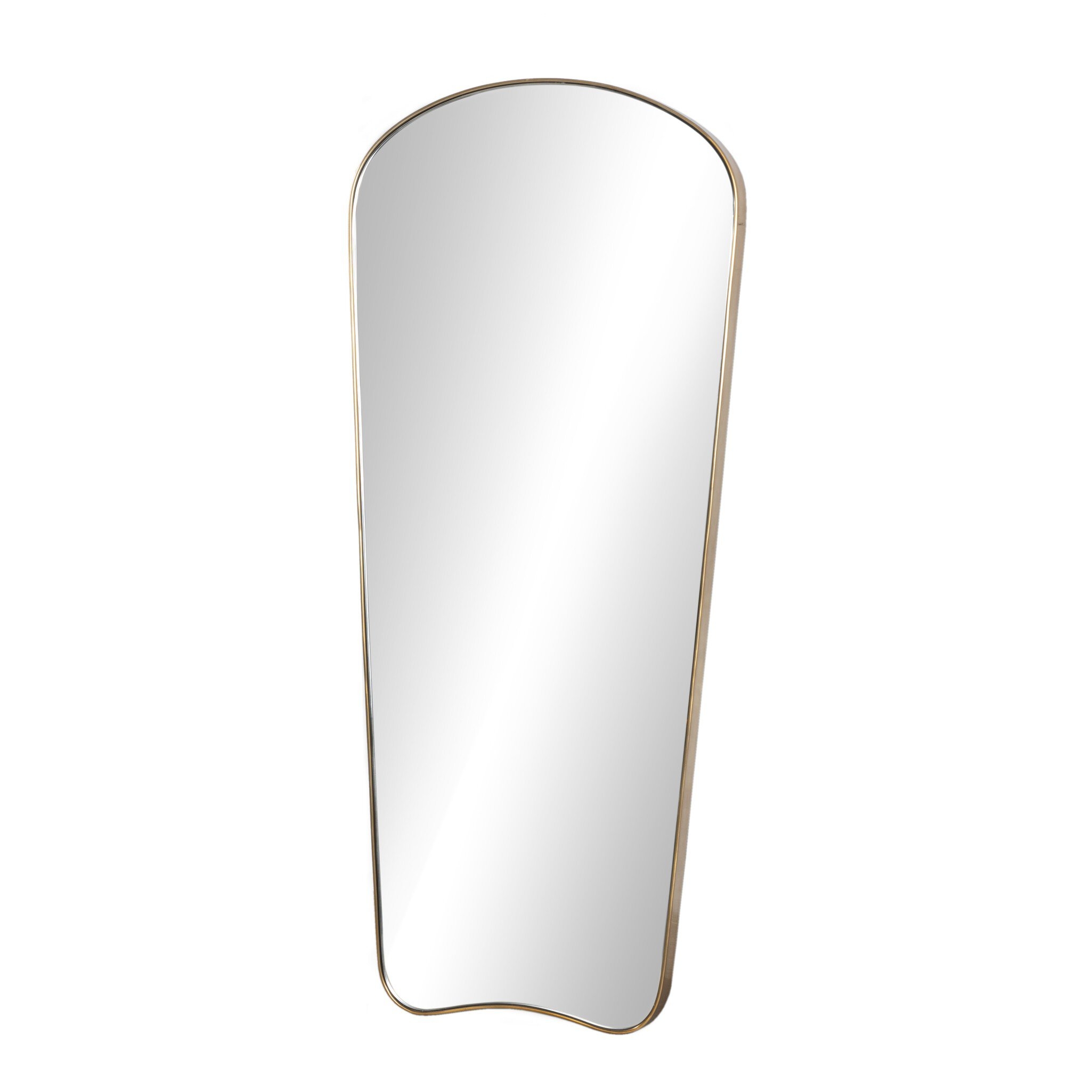 Merona Wall Mirror - Polished Brass - Image 0