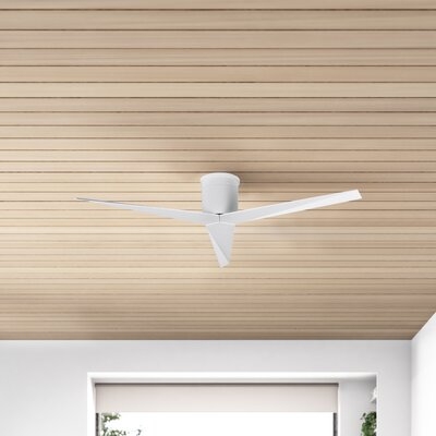 56" Hedin 3 - Blade Propeller Ceiling Fan with Remote Control - Image 0