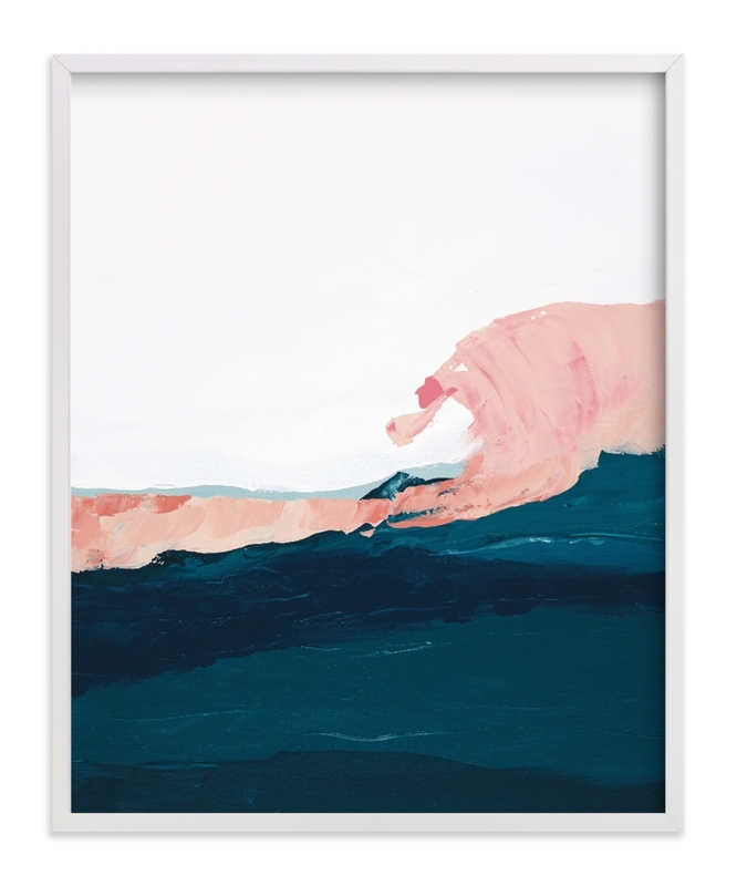 Santa Cruz Seascape Winter Swell Limited Edition Fine Art Print 1 - Image 0