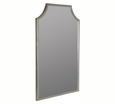 Juniper Metal Wall Mirror, Silver, 24"x36" - Image 3