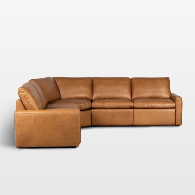 Tillery 5-Piece Antigo Leather Power Recliner Sofa - Image 1