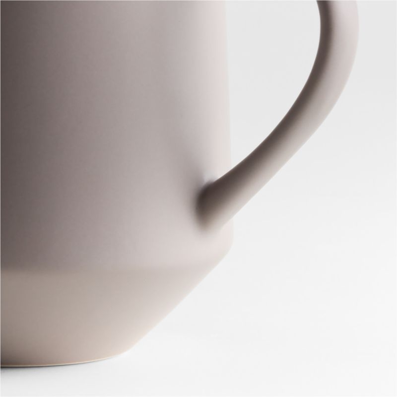 Tour 14-oz. Taupe Porcelain Mug - Image 4