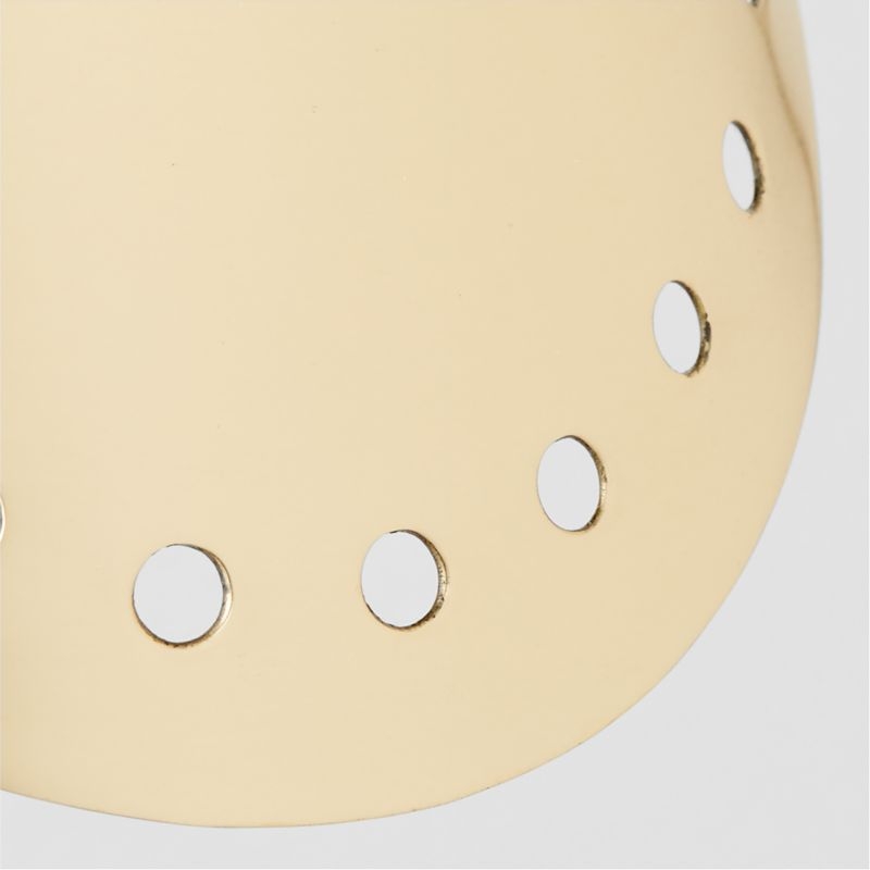 Becker Polished Brass Wall Sconce - Image 2