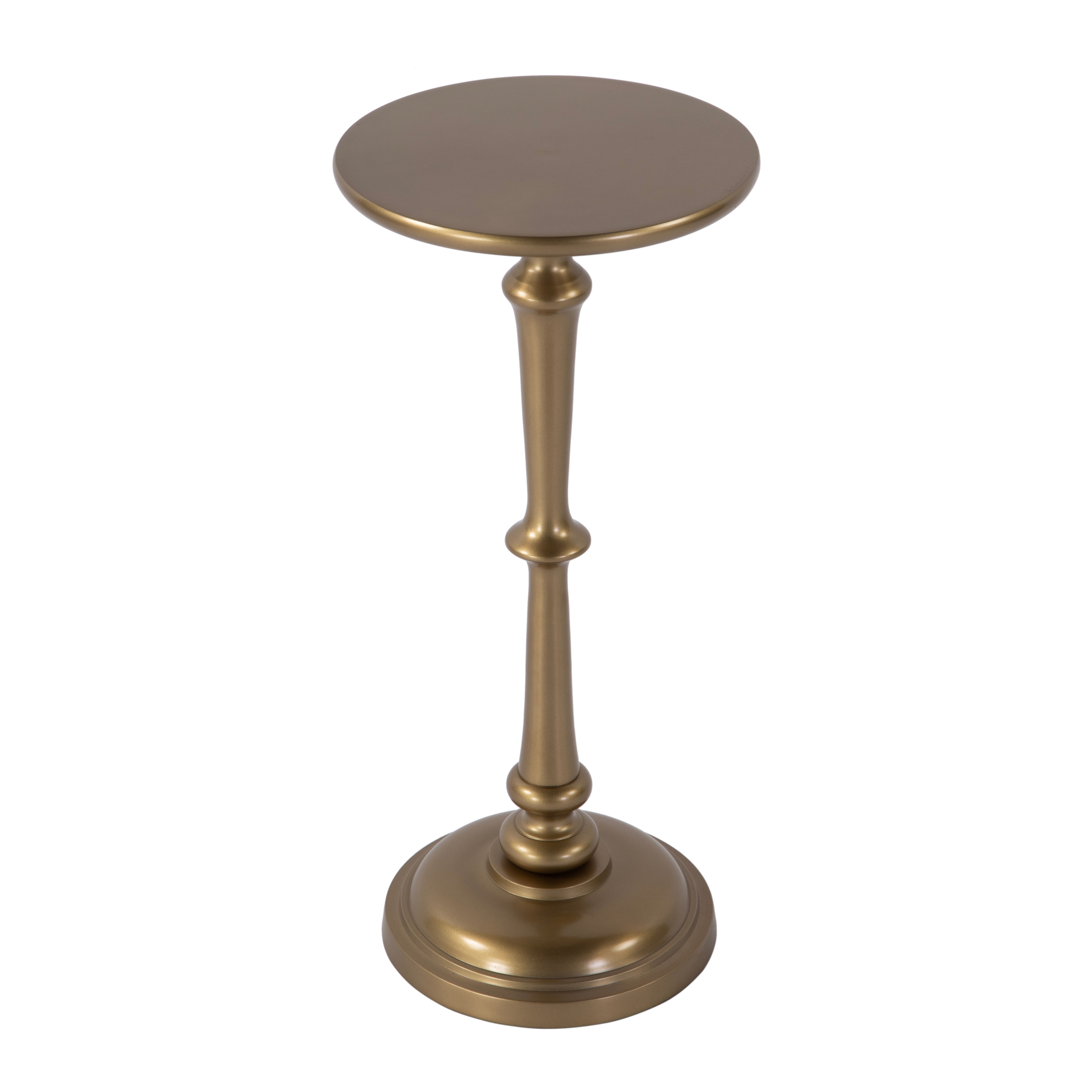 Alisa Antique Gold End Table - Image 0