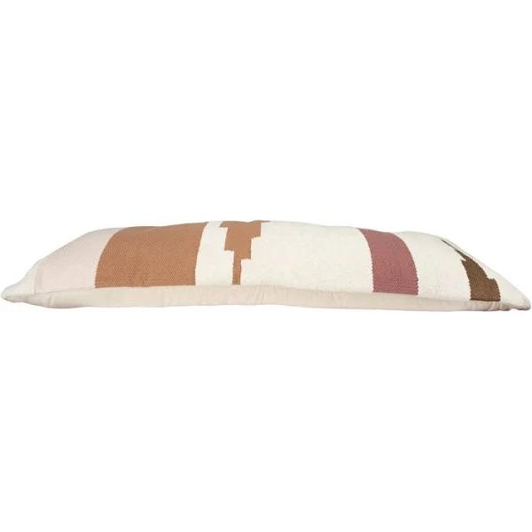 Calico Lumbar Pillow, 50" x 18" - Image 4