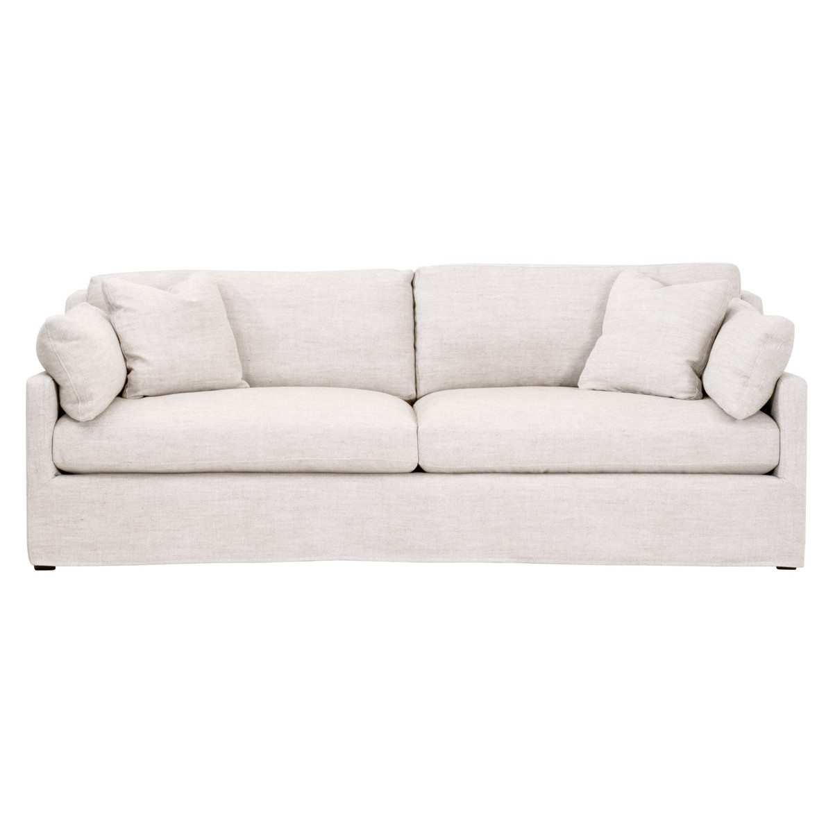 Lena 95" Slope Arm Slipcover Sofa - Image 0