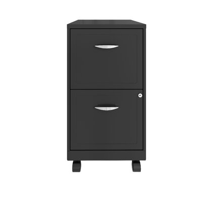 Space Solutions 2-Drawer Mobile Vertical Filing Cabinet - Image 0