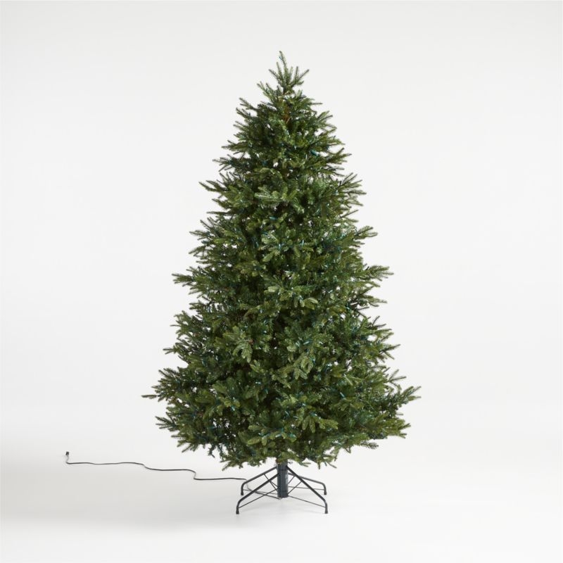 Faux Alaskan Spruce Pre-Lit LED Christmas Tree with White Lights 7.5' - Image 1