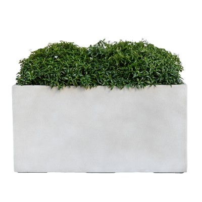 Farnley Planter, Square, Large, Stone Gray - Image 3