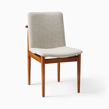 Framework Dining Chair ,Twill,Dove, Acorn - Image 2