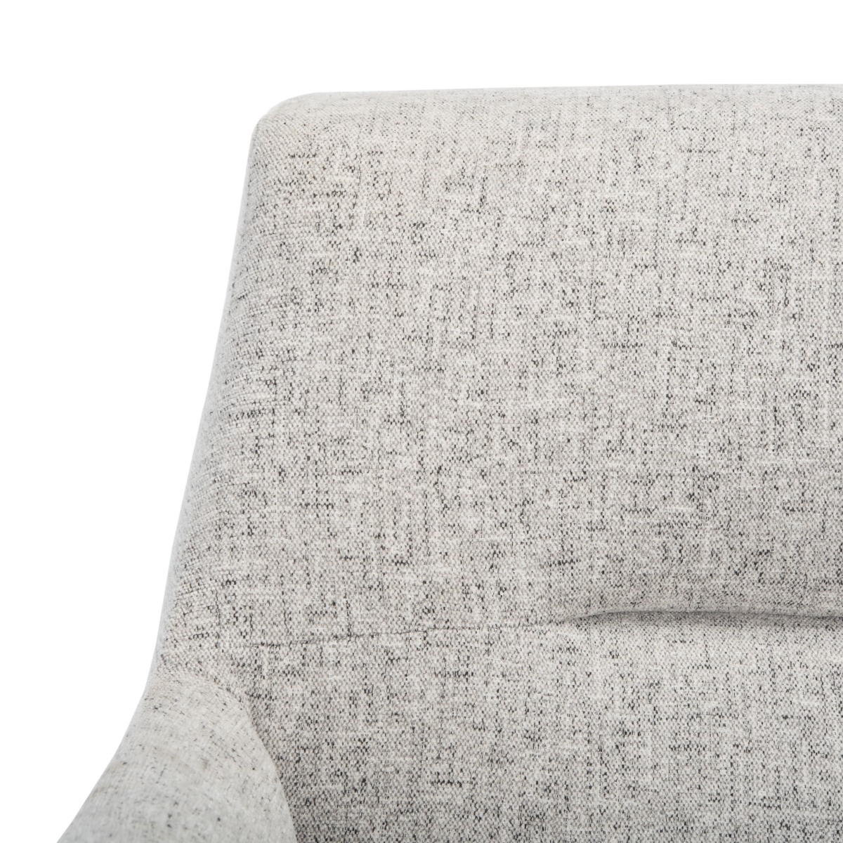 Tilbrook Arm Chair - Light Grey / Black - Safavieh - Image 2