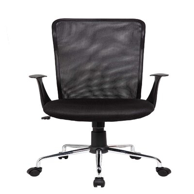 Medium Back Mesh Assistant Office Chair, Black - Image 0