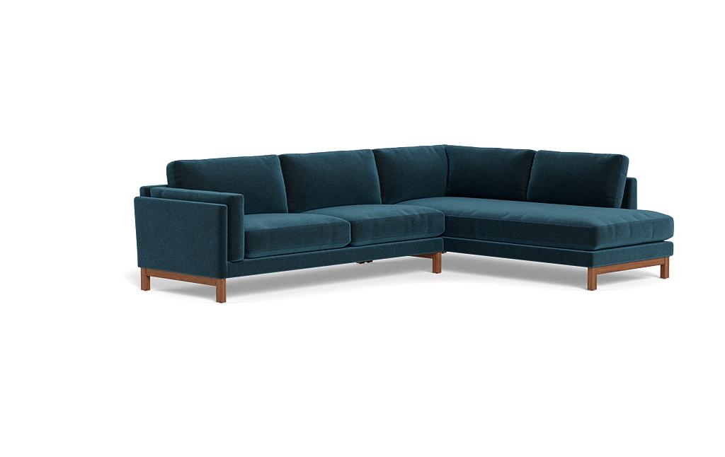 Gaby 3-Seat Sectional with Right Bumper - Image 1