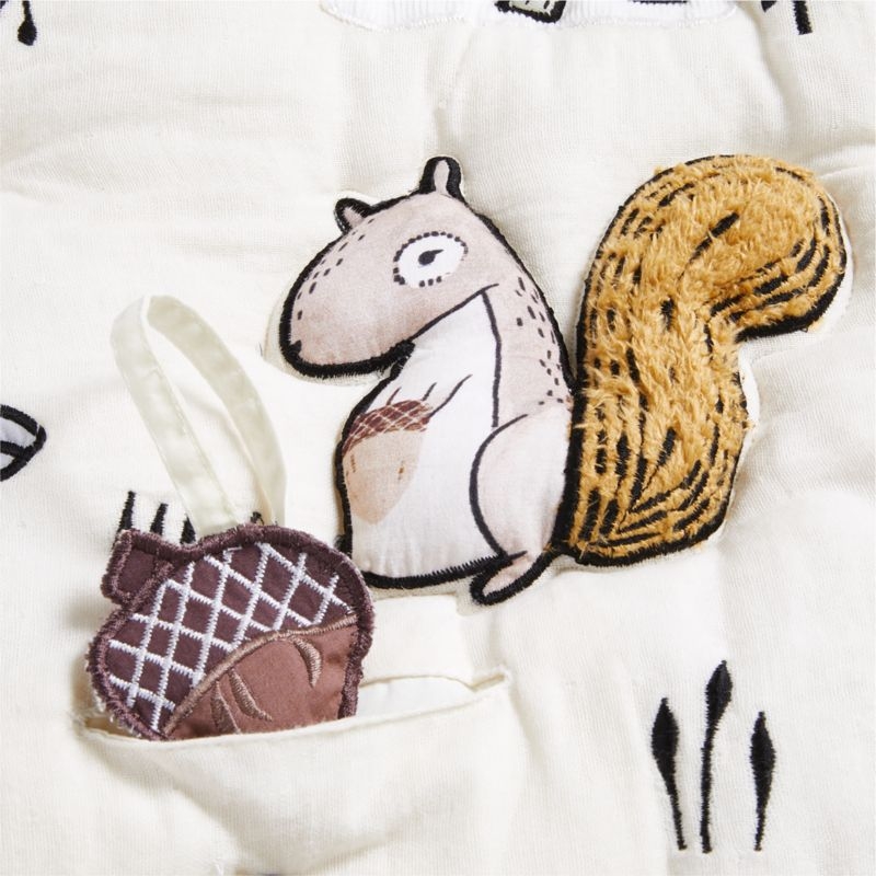 Woodland Animals Baby Activity Gym Play Mat - Image 4