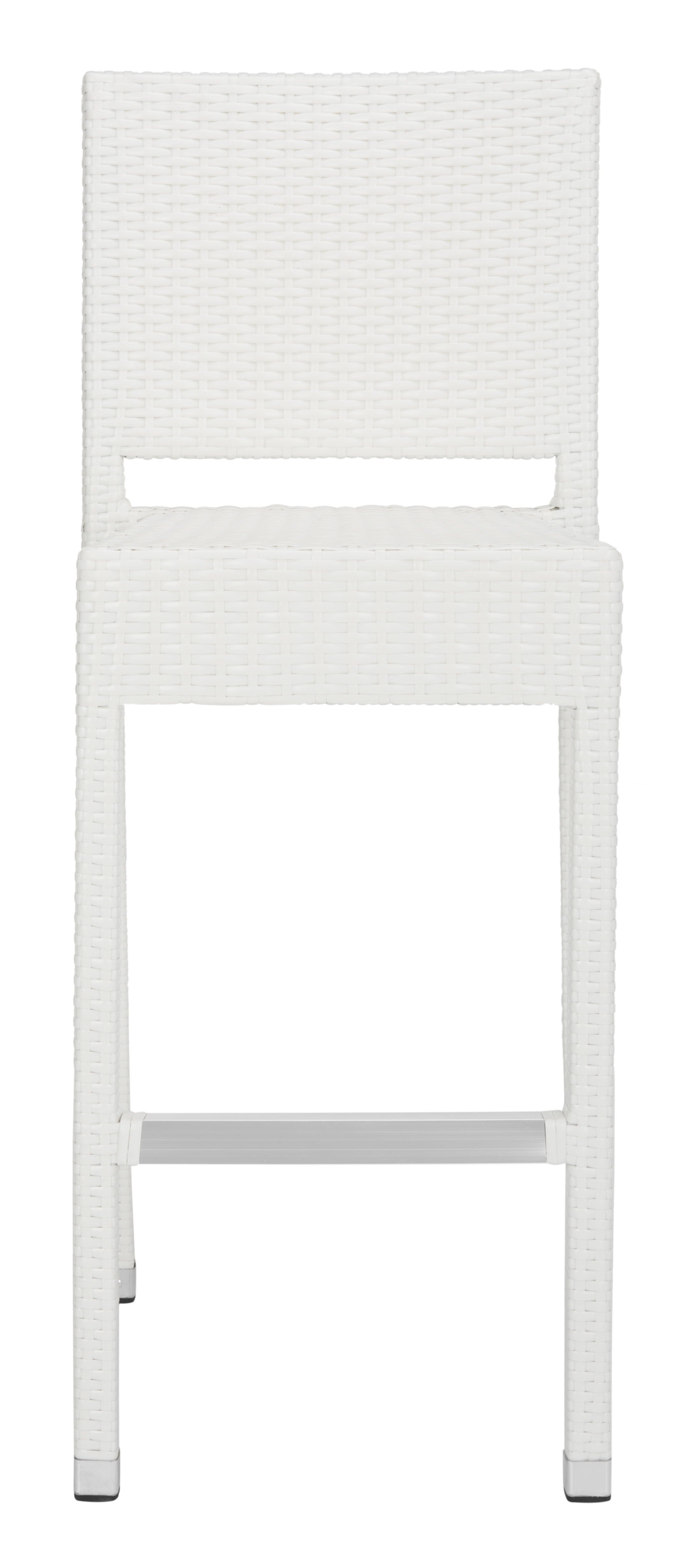 Bethel Indoor-Outdoor Bar Stool - White - Safavieh - Image 0