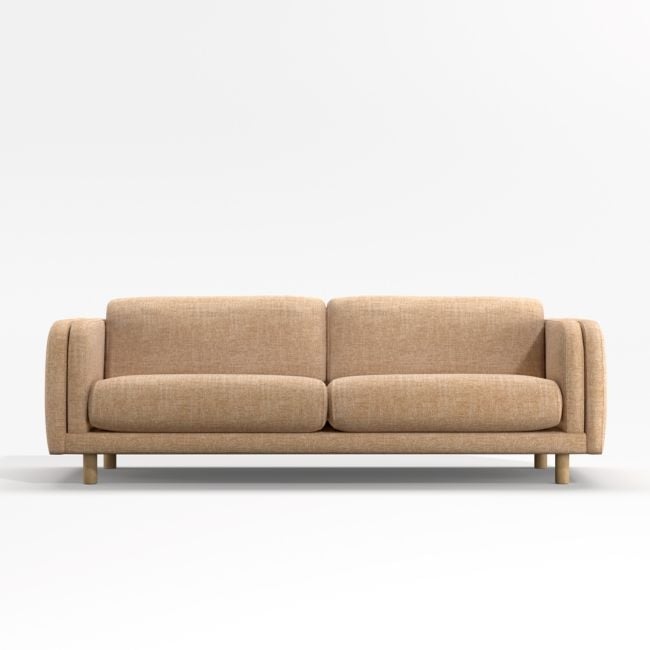 Pershing Curved-Arm Sofa - Image 0