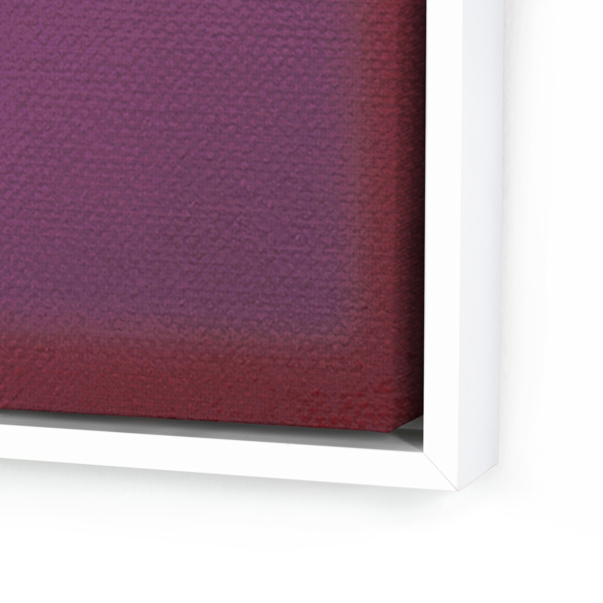 Composition Violet by Charles Stuart - White Maple Floater - Image 2