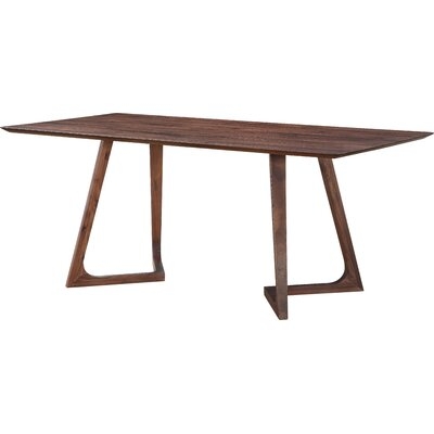 Fischer 71'' Ash Solid Wood Dining Table - Image 0