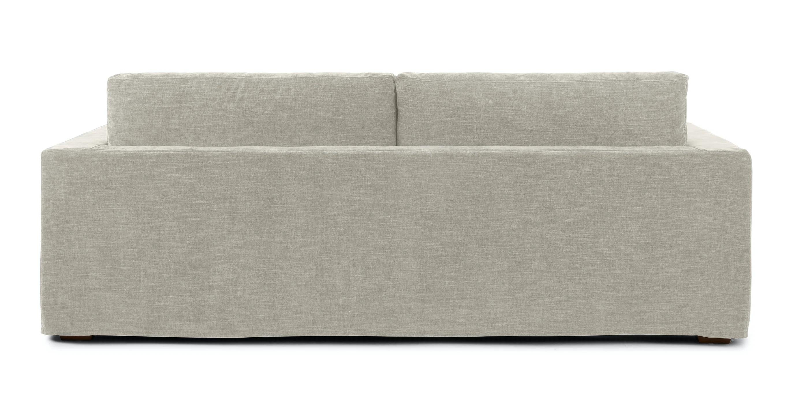 Alzey Slipcover Sofa, Whistle Gray - Image 3