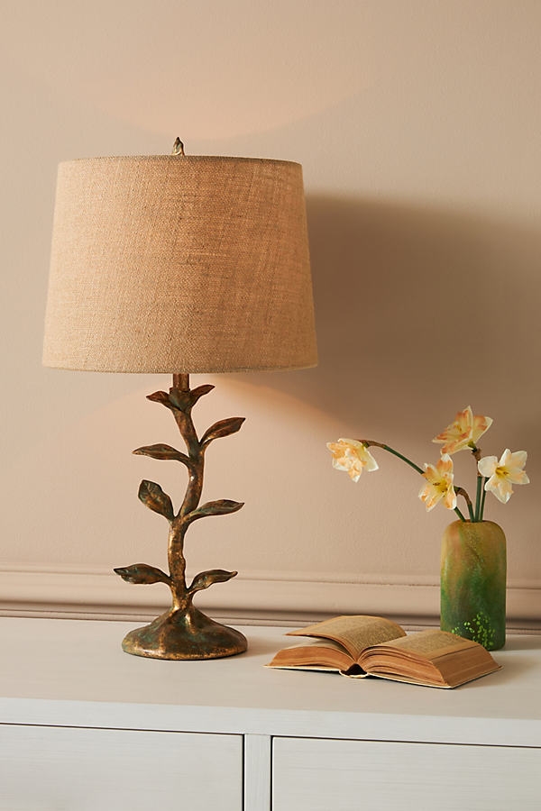Flourish Table Lamp By Anthropologie in Blue - Image 0