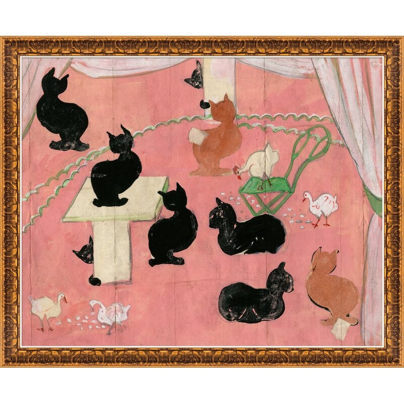 Soicher Marin Cats - Picture Frame Print on Paper - Image 0