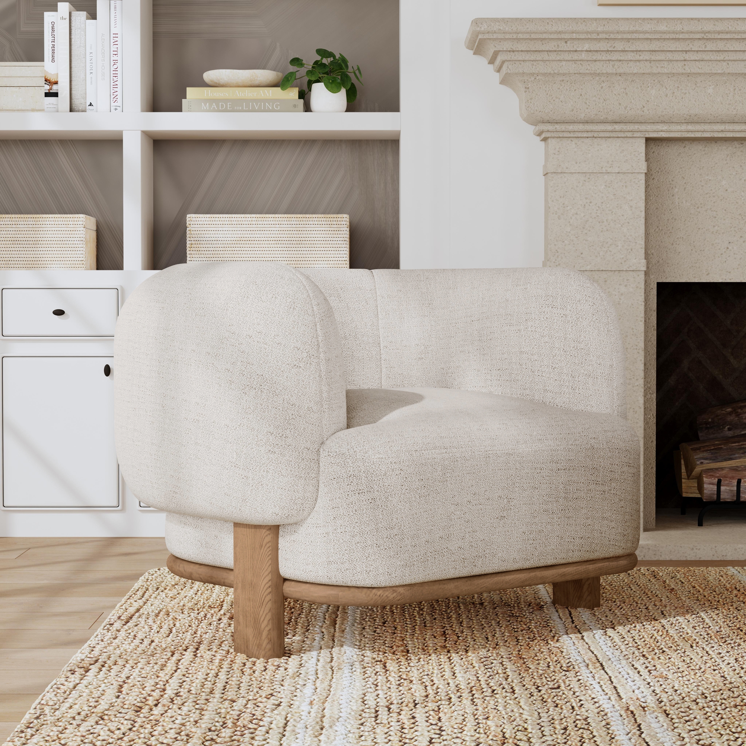 Pasadena Accent Chair Natural - Image 7