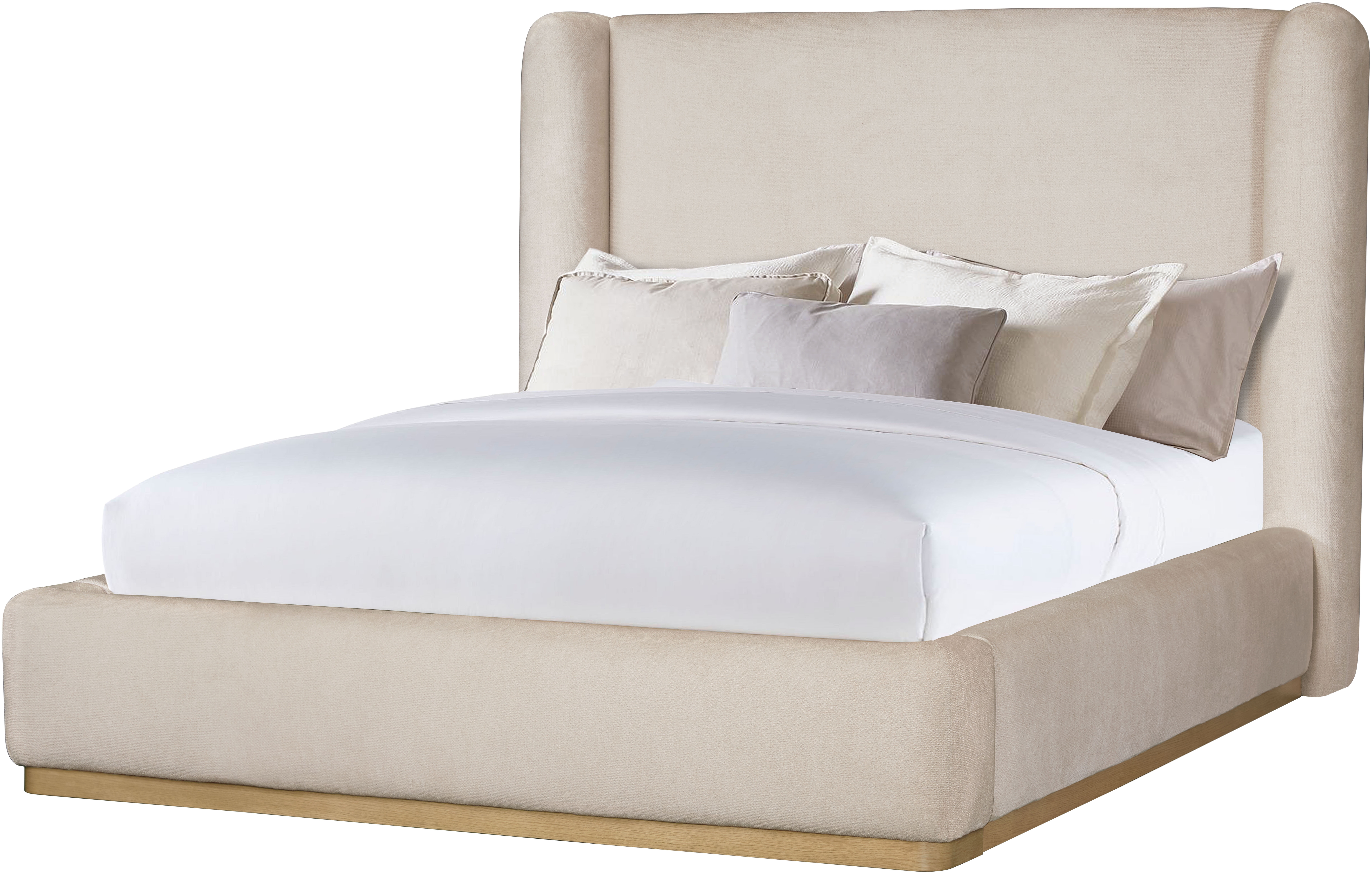 Covina Polyester 56"H x 72"W x 90"D Upholstered Bed - Image 0