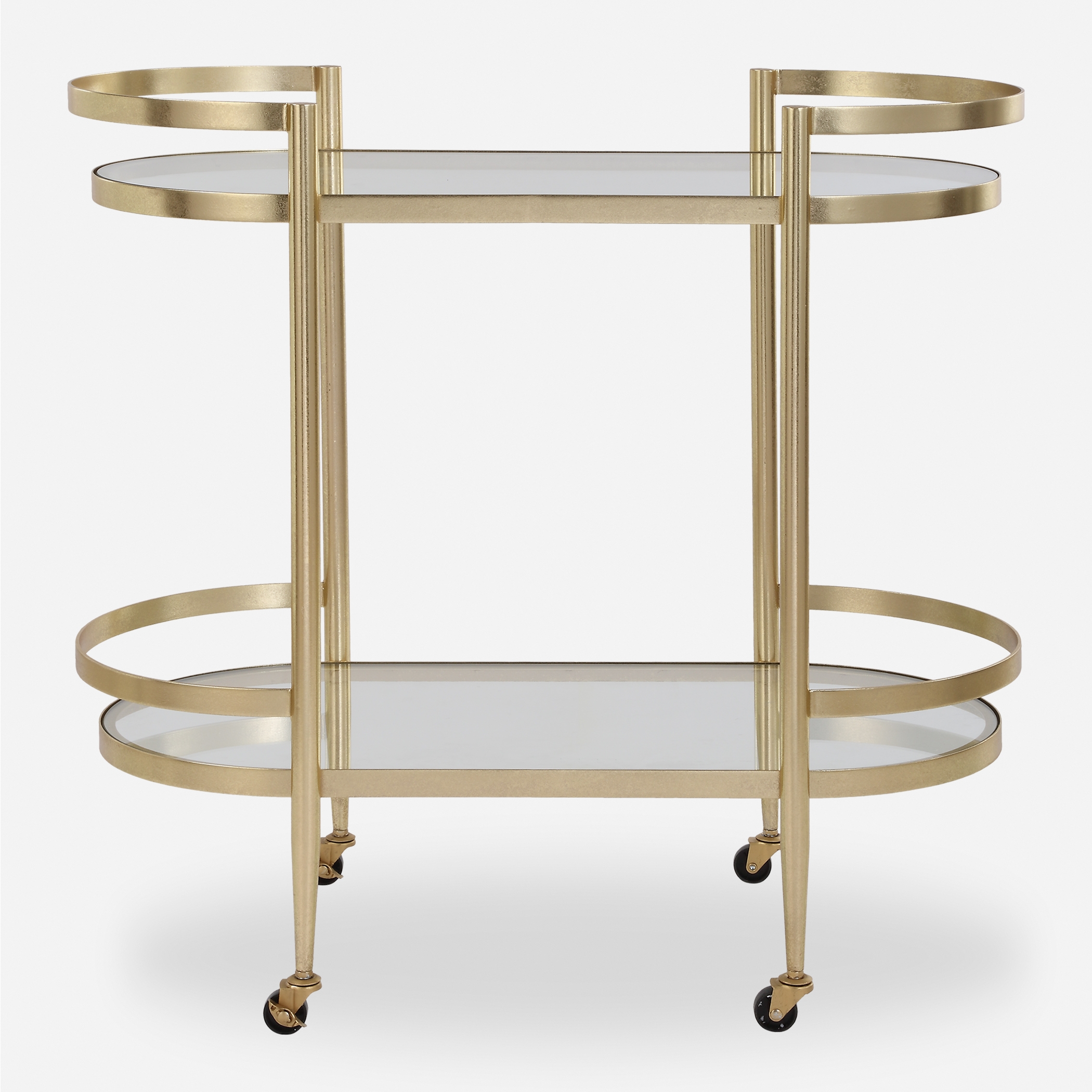 Isabelle Gold Bar Cart - Image 0