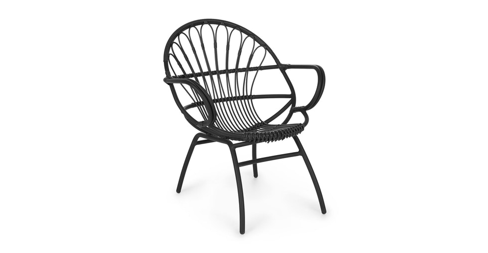 Loa Graphite Lounge Chair Set of 2 - Image 0