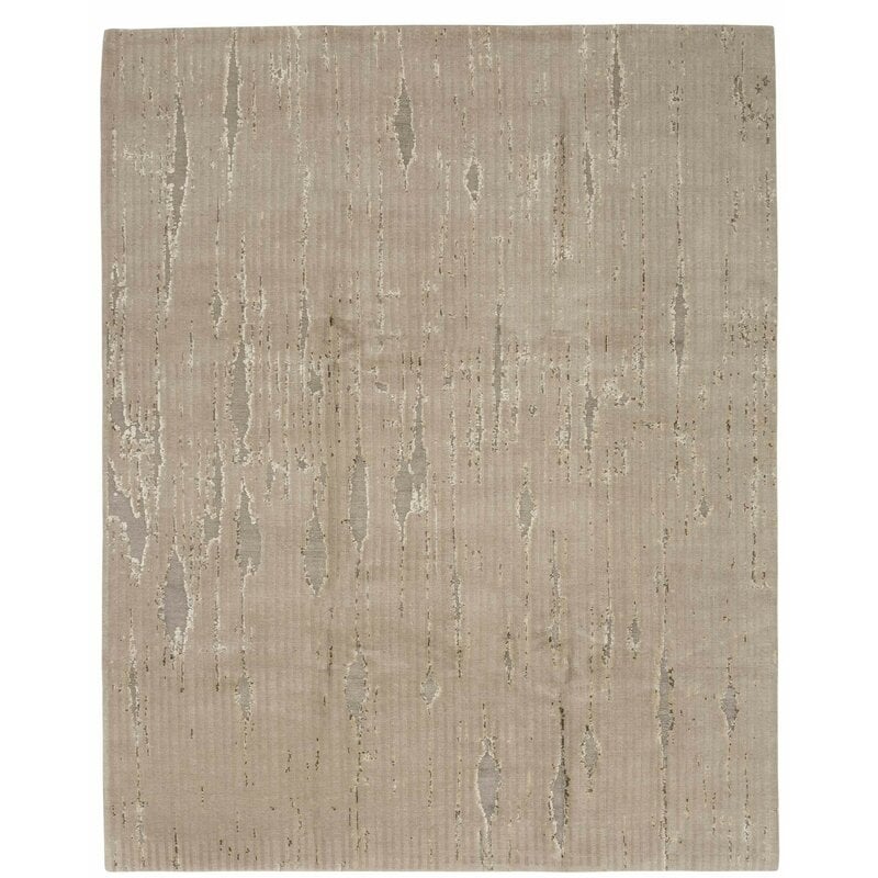 Tufenkian Fissure Bisque Area Rug Rug Size: Rectangle 2' x 3' - Image 0
