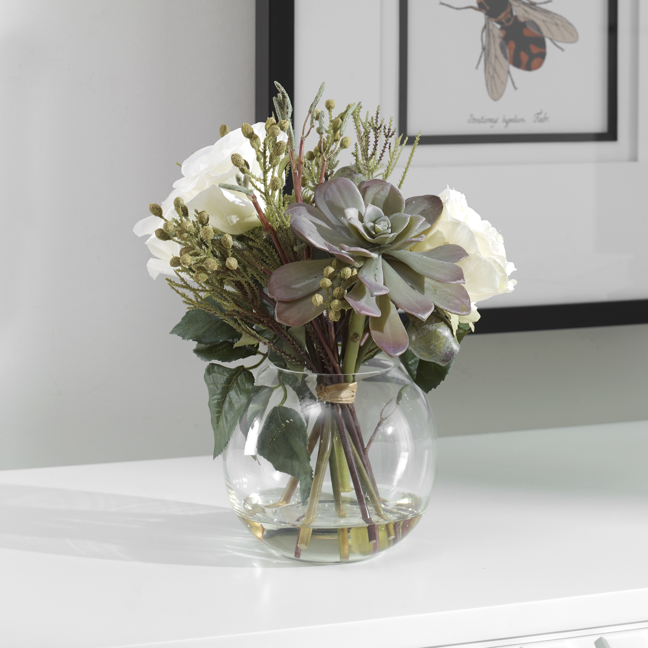 Belmonte Floral Bouquet & Vase - Image 3