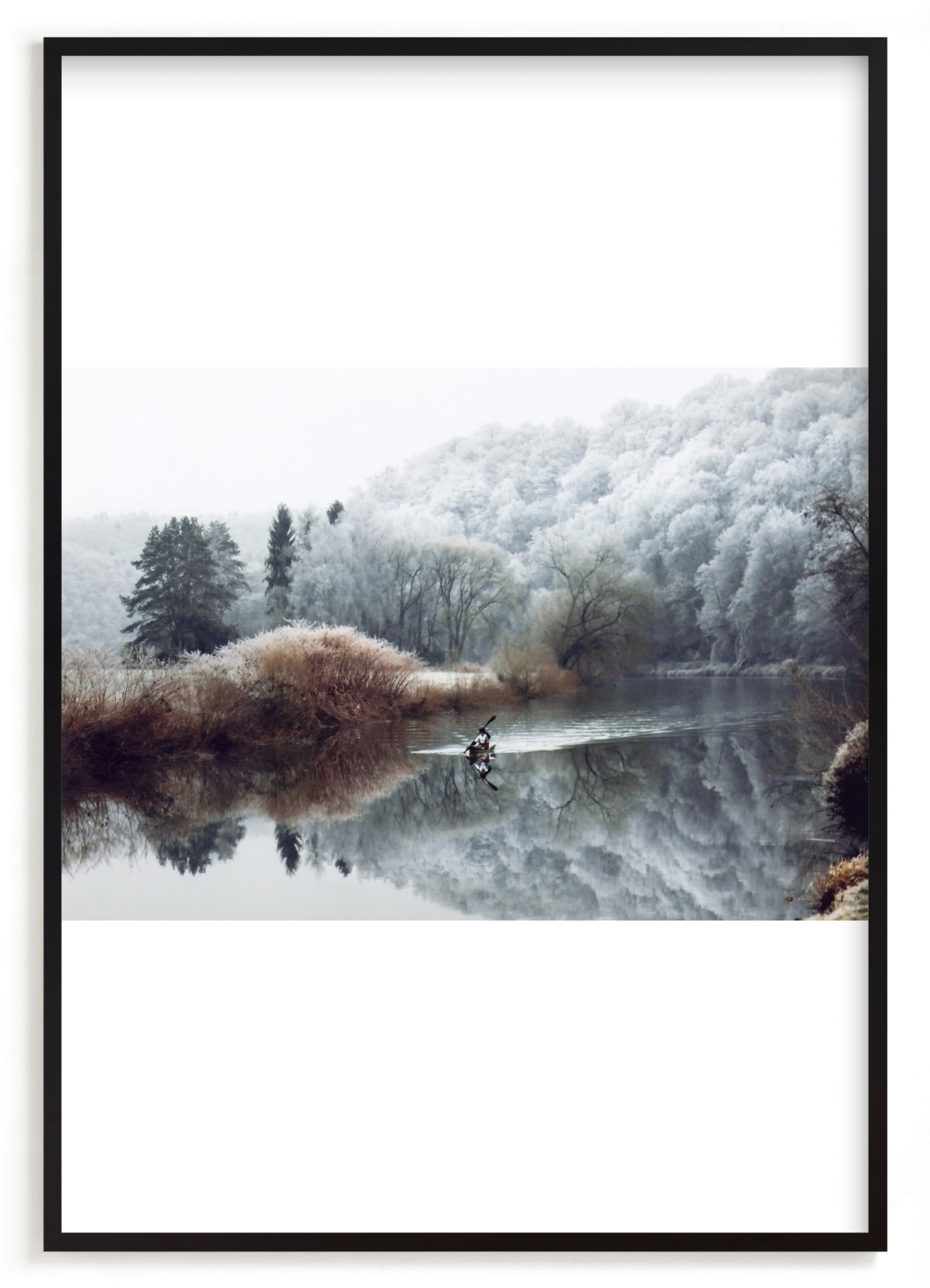 Winter Kayak Limited Edition Fine Art Print 2 - Image 0