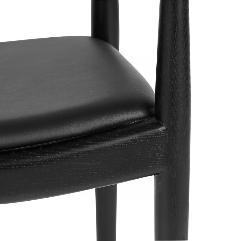 Burtt Chair Presidential Chair, Black - Image 2