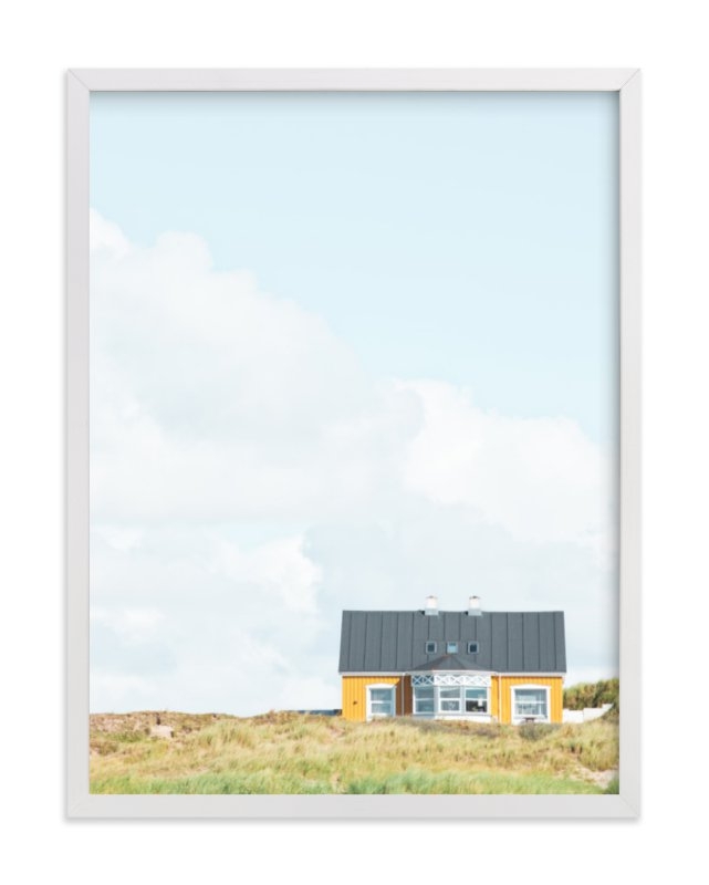 Yellow House At The Hill Limited Edition Fine Art Print 1 - Image 0