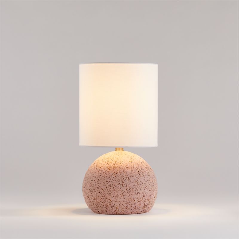 Pink Terrazzo Kids Table Lamp - Image 1
