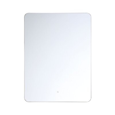 Dupo Transitional Modern Lighted Bathroom Mirror - Image 0