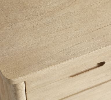 Manzanita 4-Drawer Dresser, Bone White - Image 1