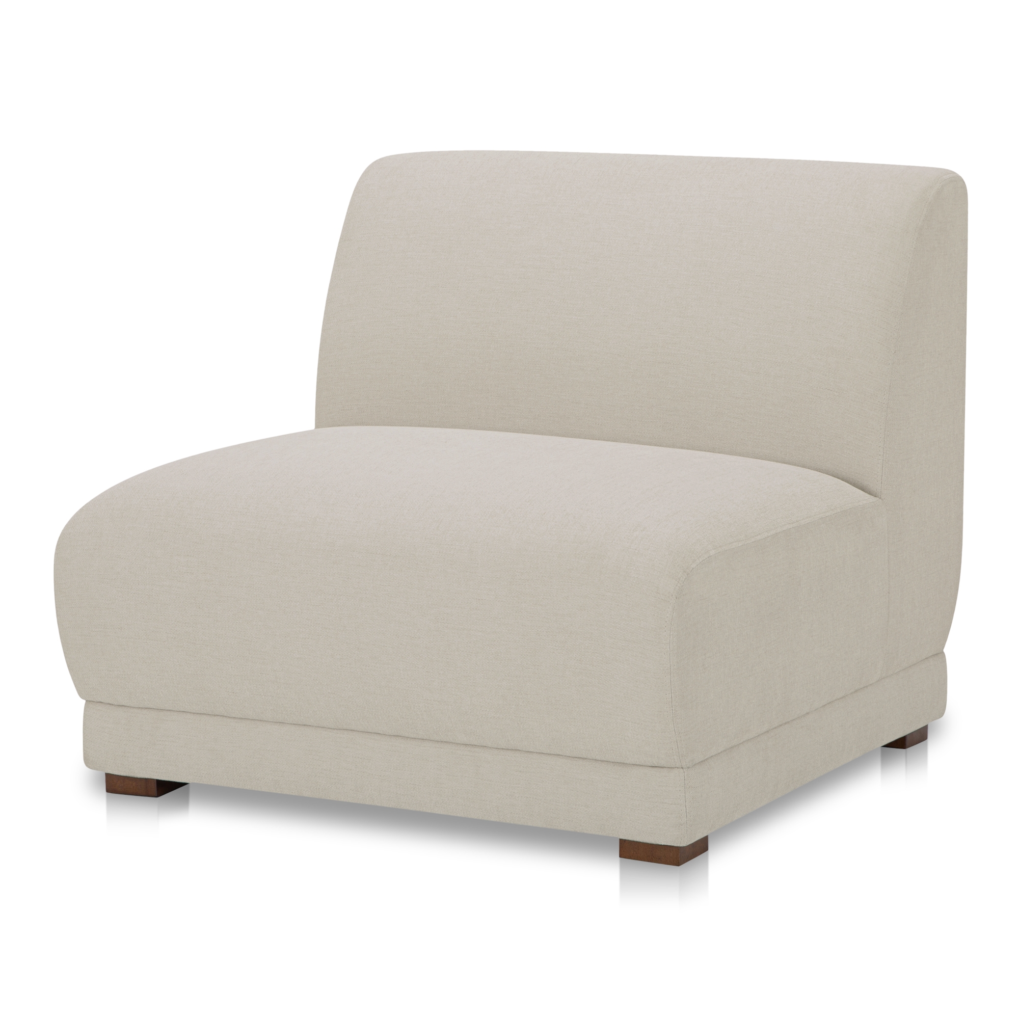 Fraser Slipper Chair Off White - Image 1