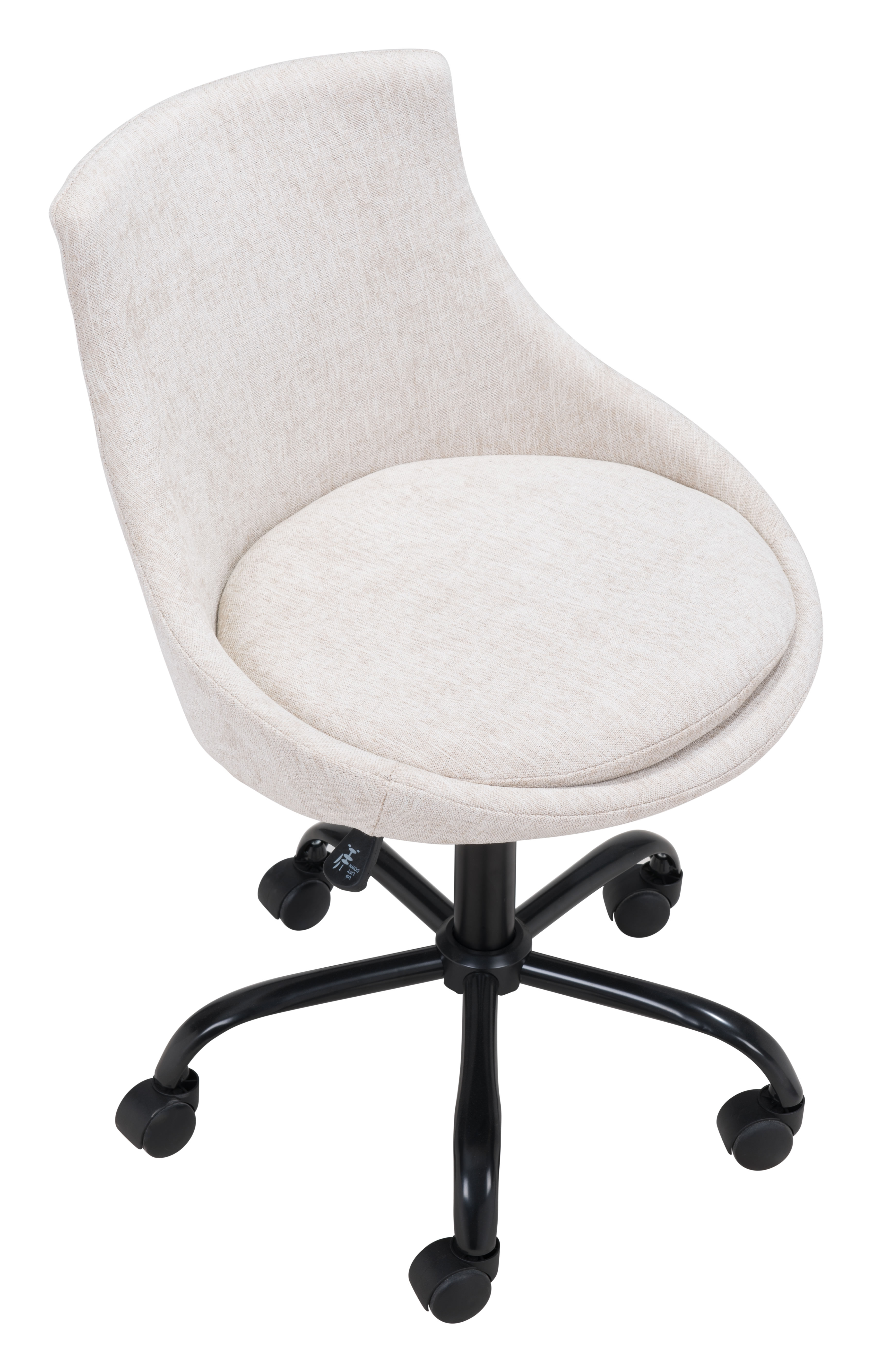 Maury Office Chair, Beige - Image 2